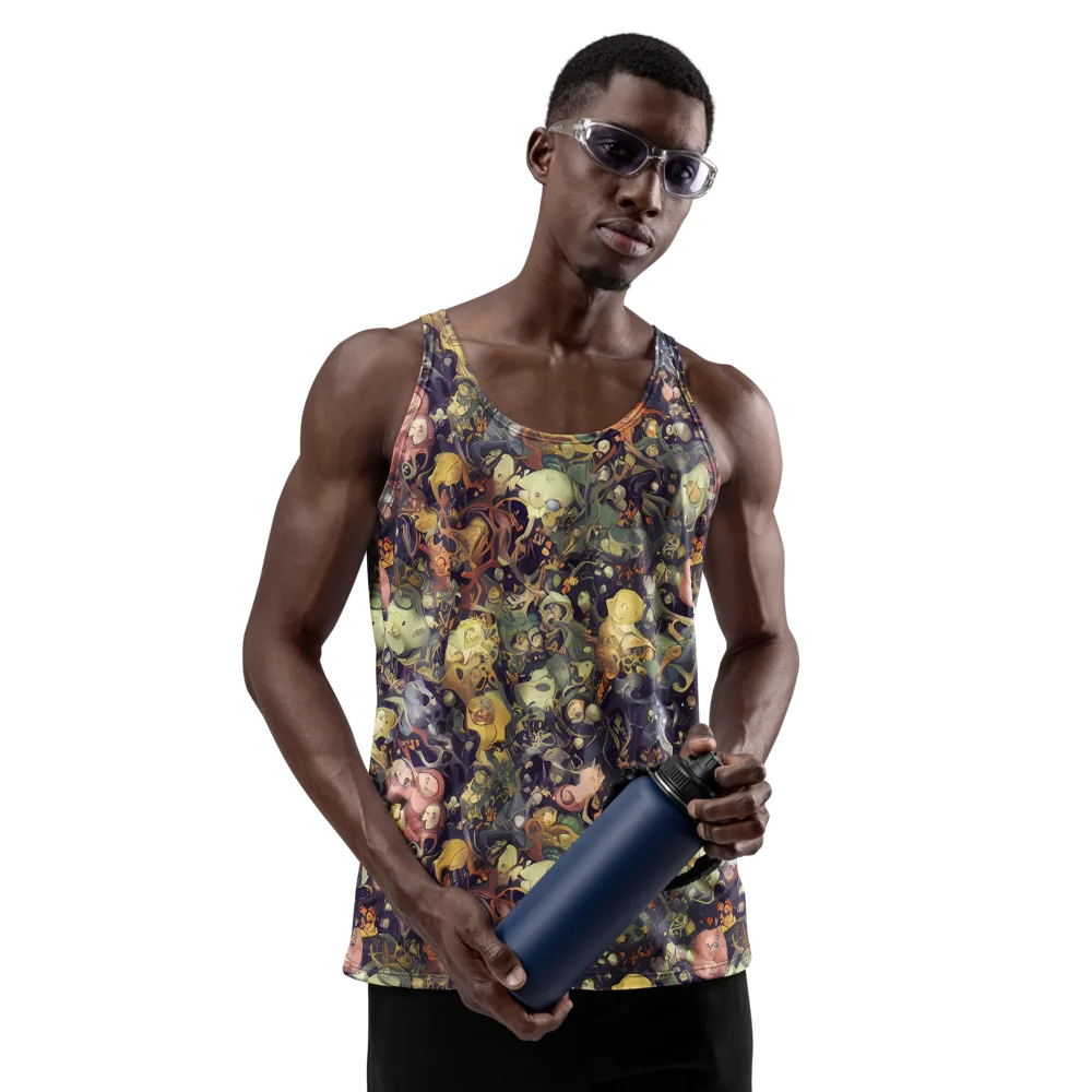 Gloom Garden on Men's Tank Top — Front
