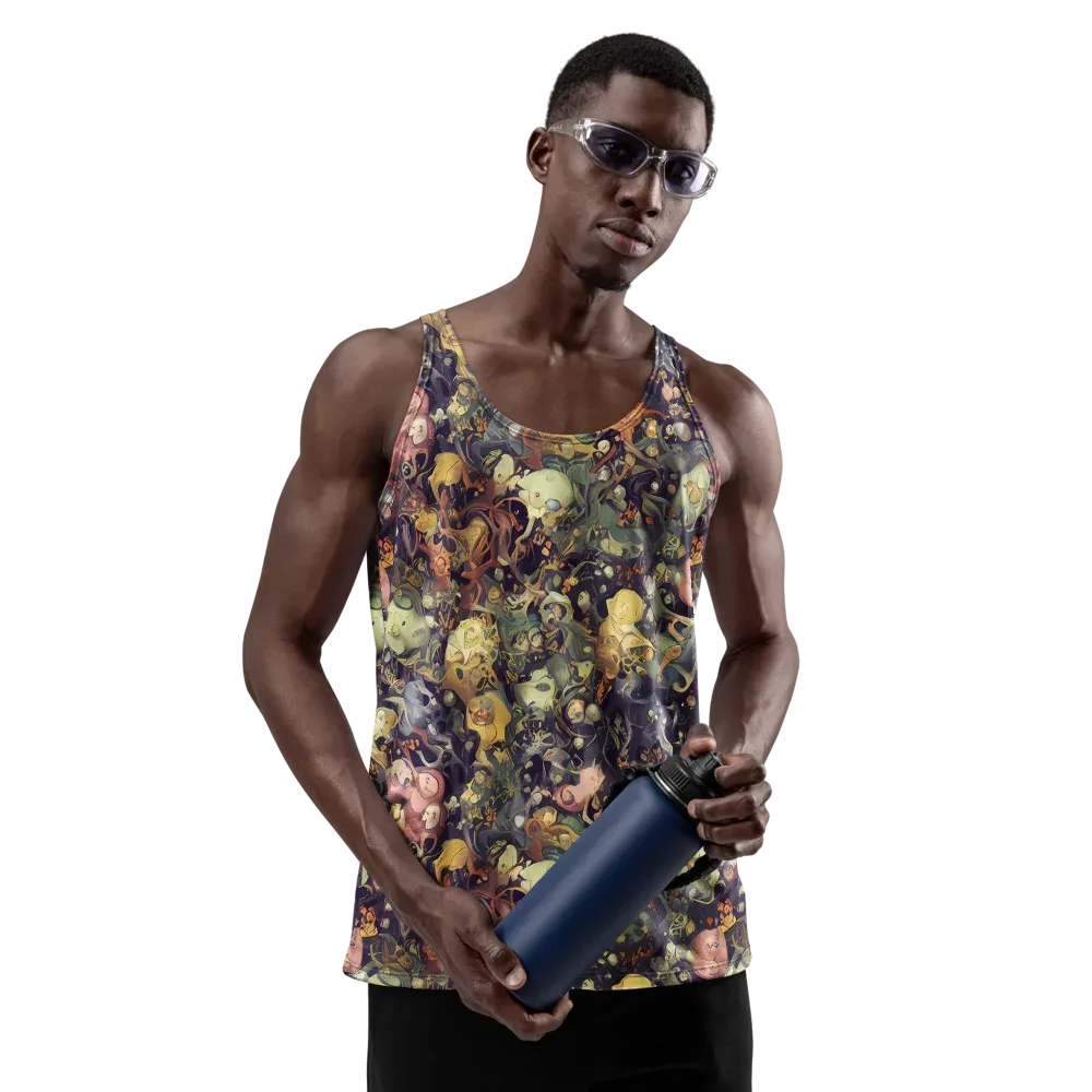 Gloom Garden on Men's Tank Top — Front