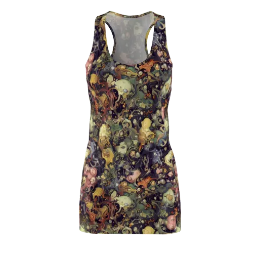 Gloom Garden on a Racerback Dress