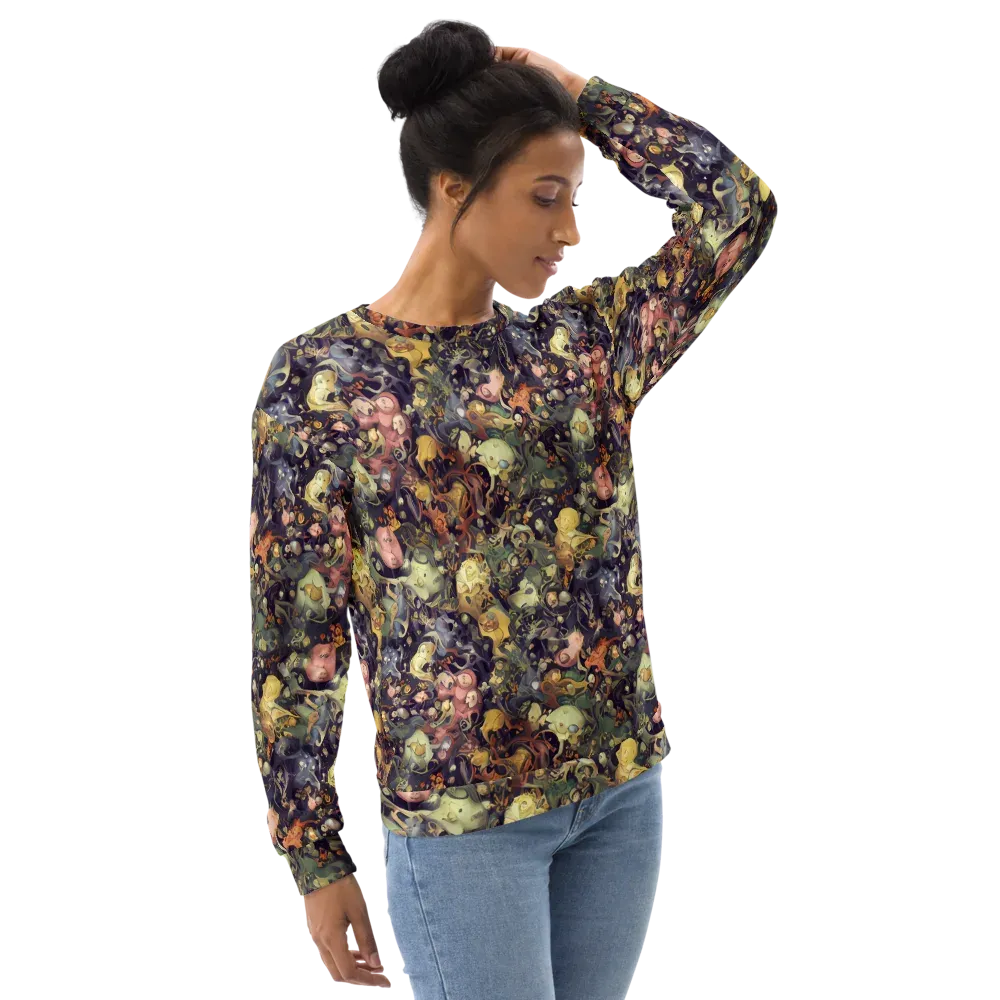 Gloom Garden on Sweatshirt — Right Front