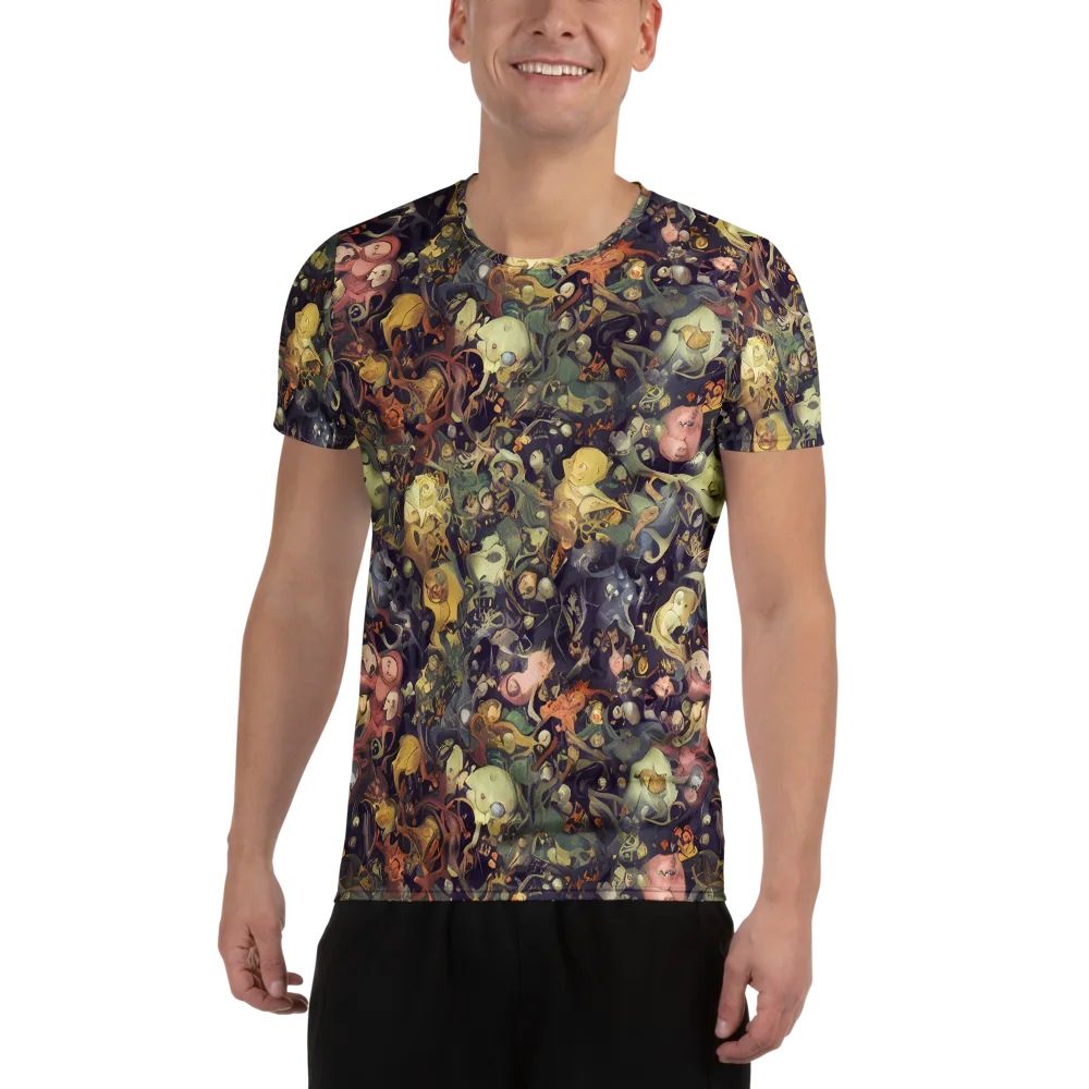 Gloom Garden on Men's Athletic T-Shirt — Front