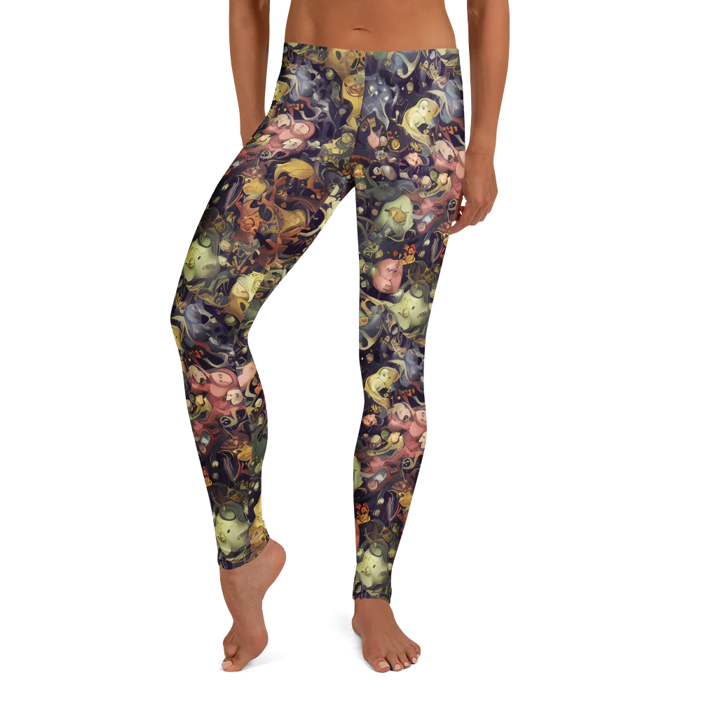 Gloom Garden on Leggings — Front