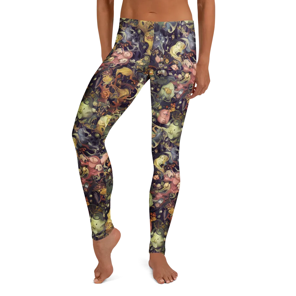 Gloom Garden on Leggings — Front