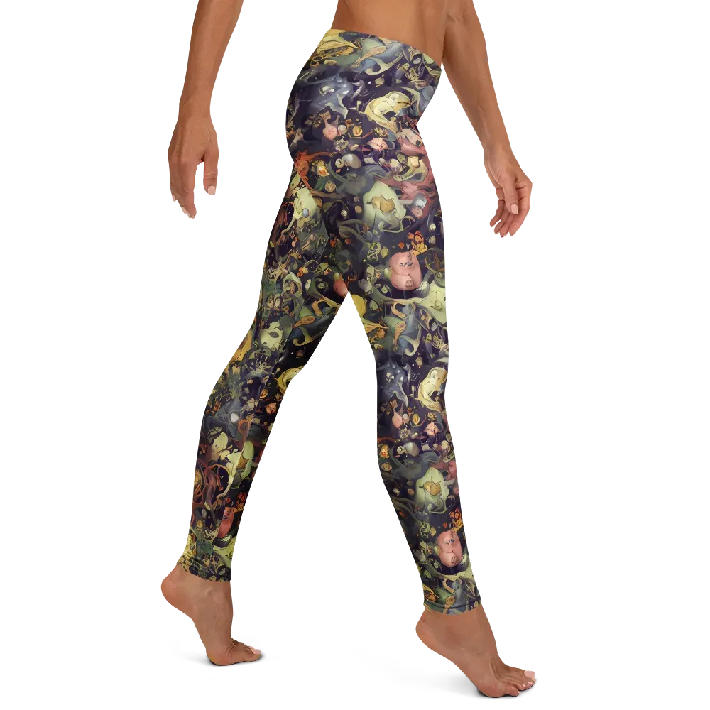 Gloom Garden on Leggings — Right