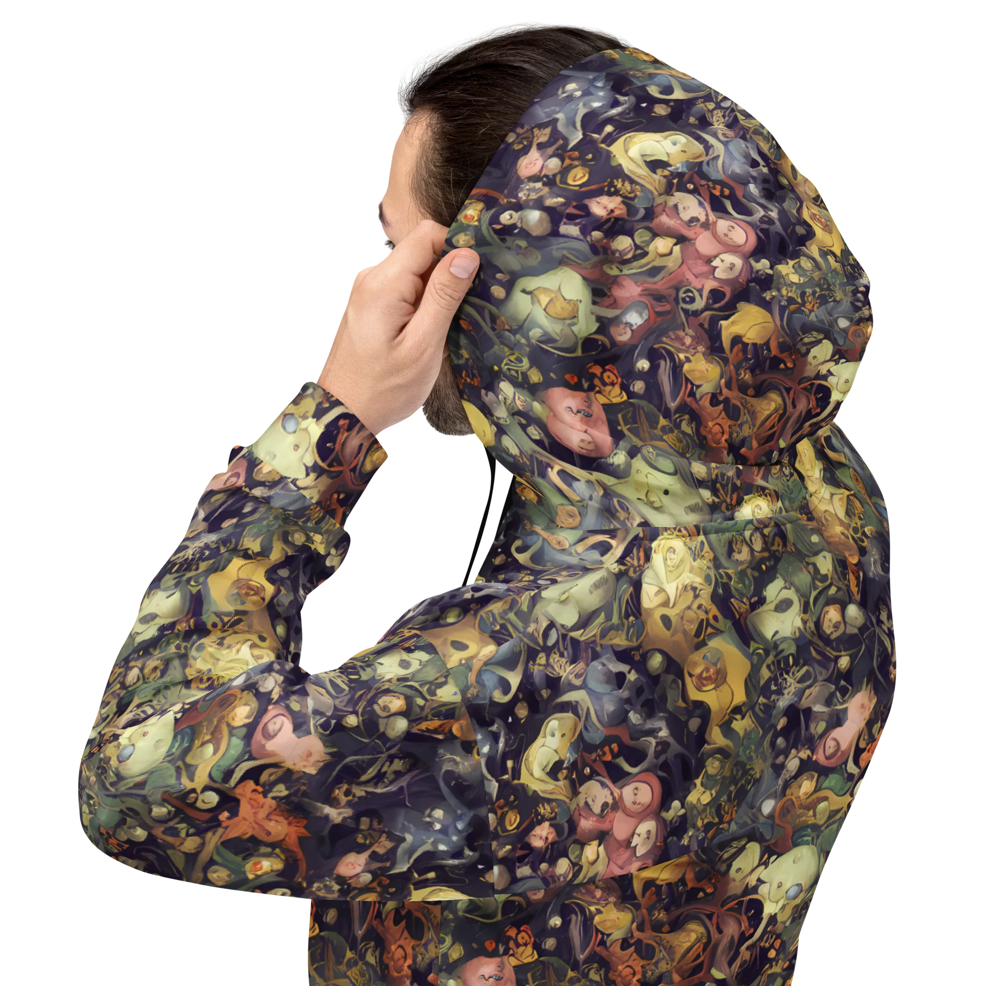 Gloom Garden on Hoodie — Back