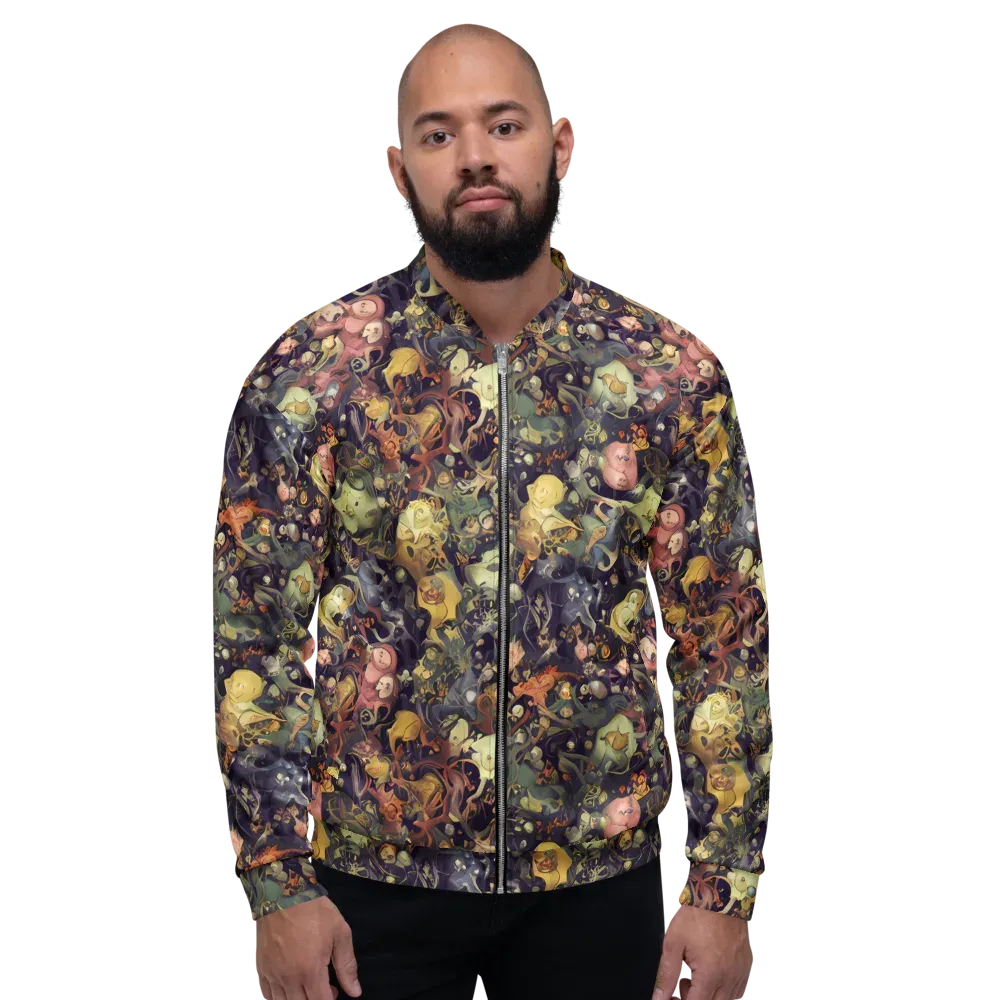 Gloom Garden on Bomber Jacket — Front