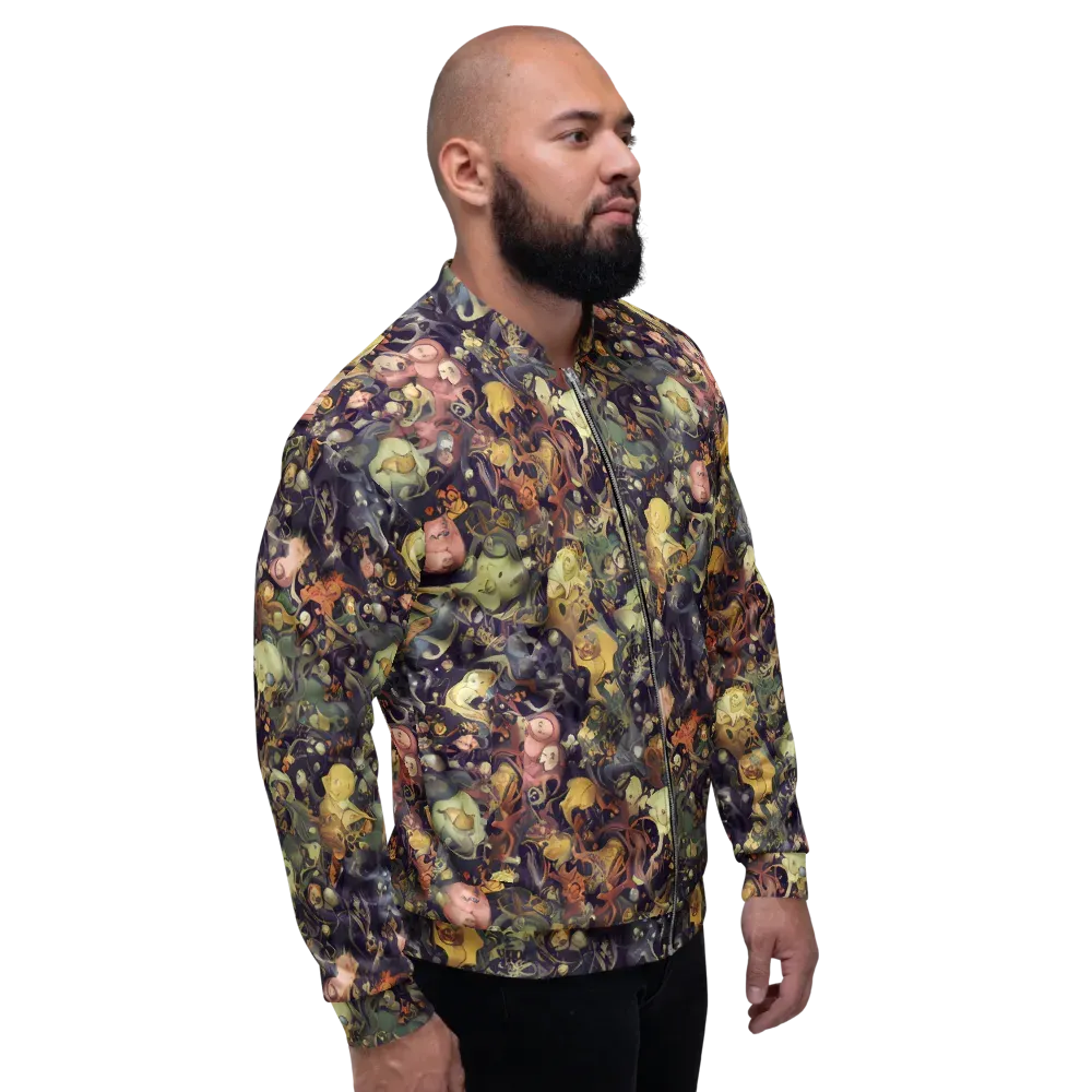 Gloom Garden on Bomber Jacket — Right
