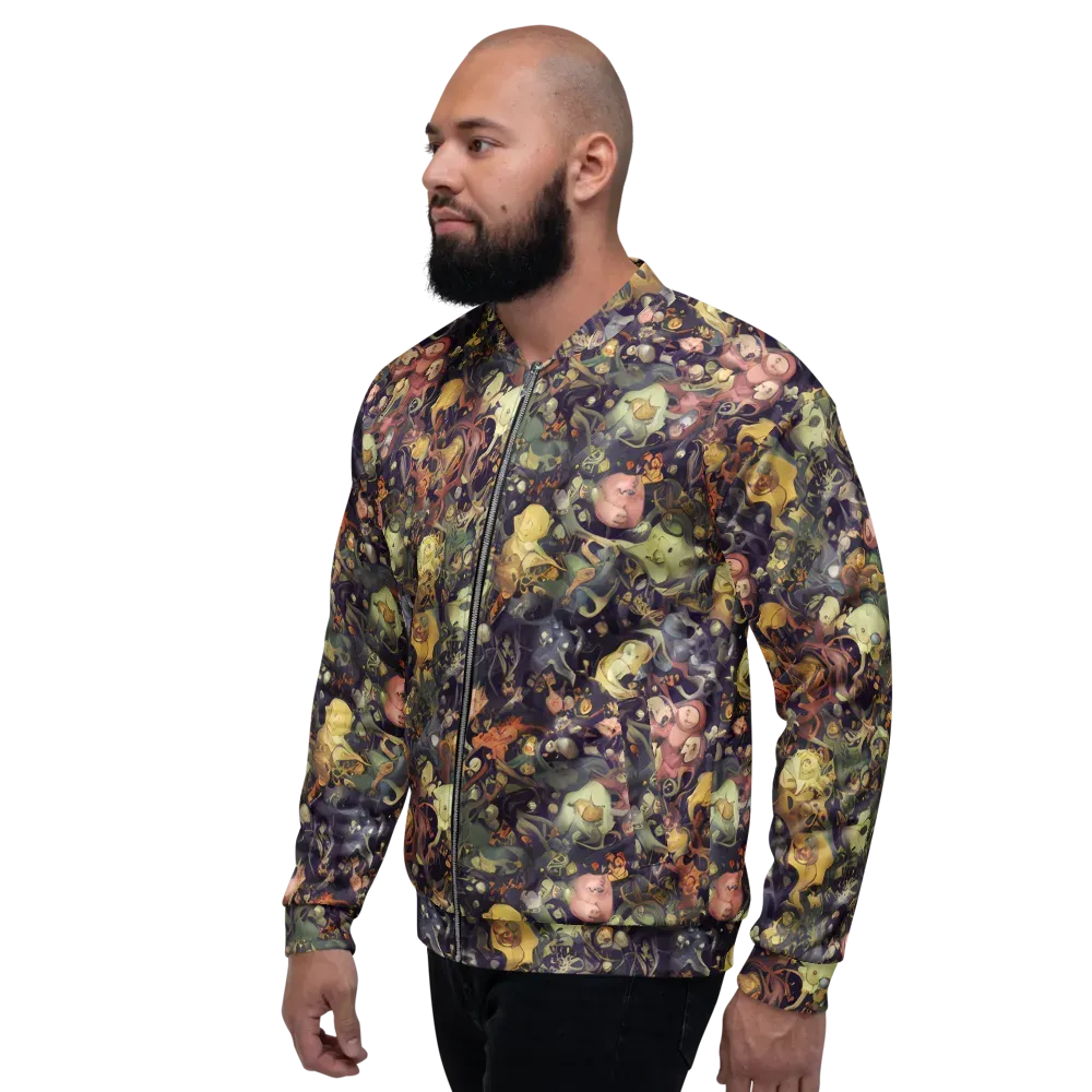 Gloom Garden on Bomber Jacket — Left