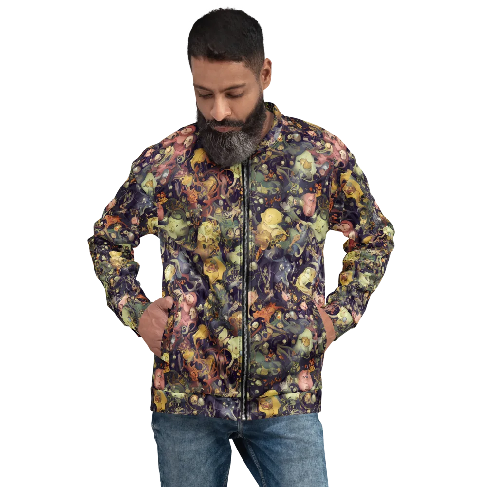Gloom Garden on Bomber Jacket — Front