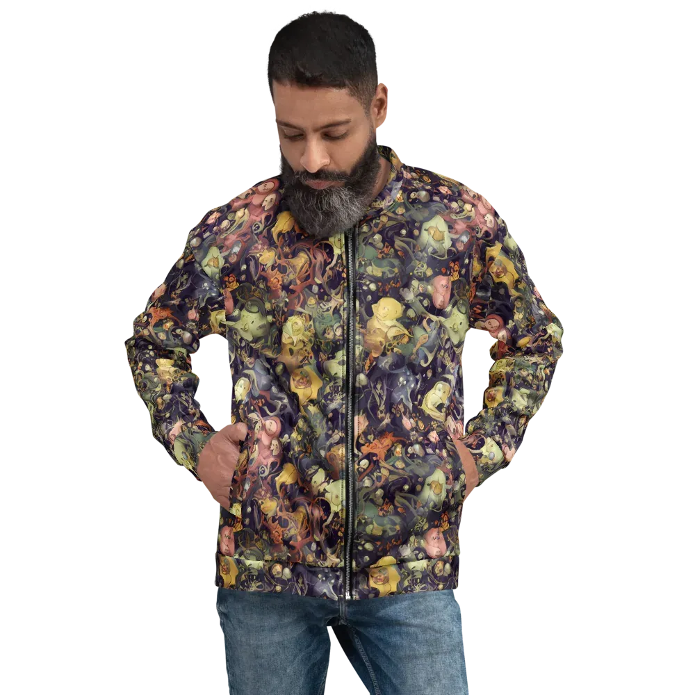 Gloom Garden on Bomber Jacket — Front