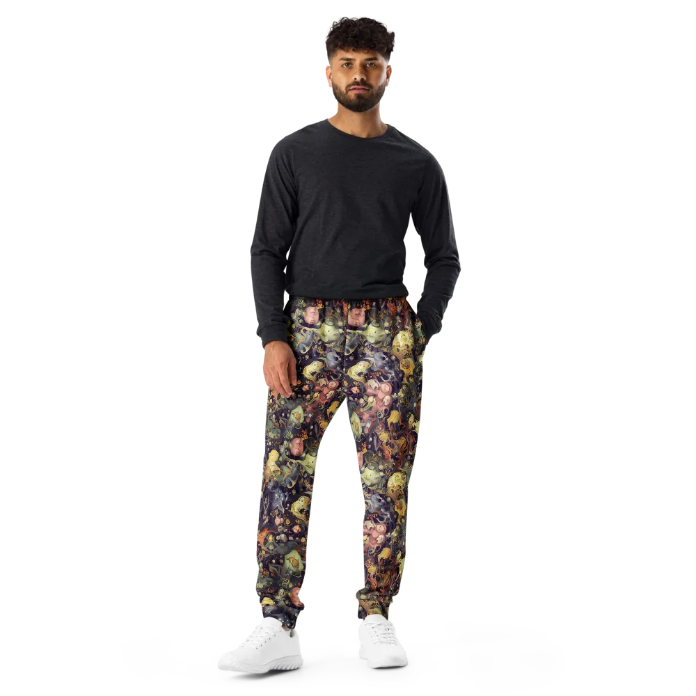 Gloom Garden on Men's Joggers — Front