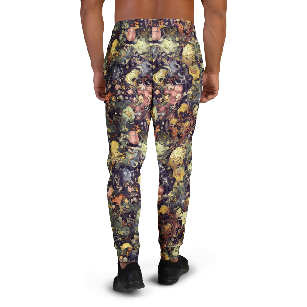 Gloom Garden on Men's Joggers — Back