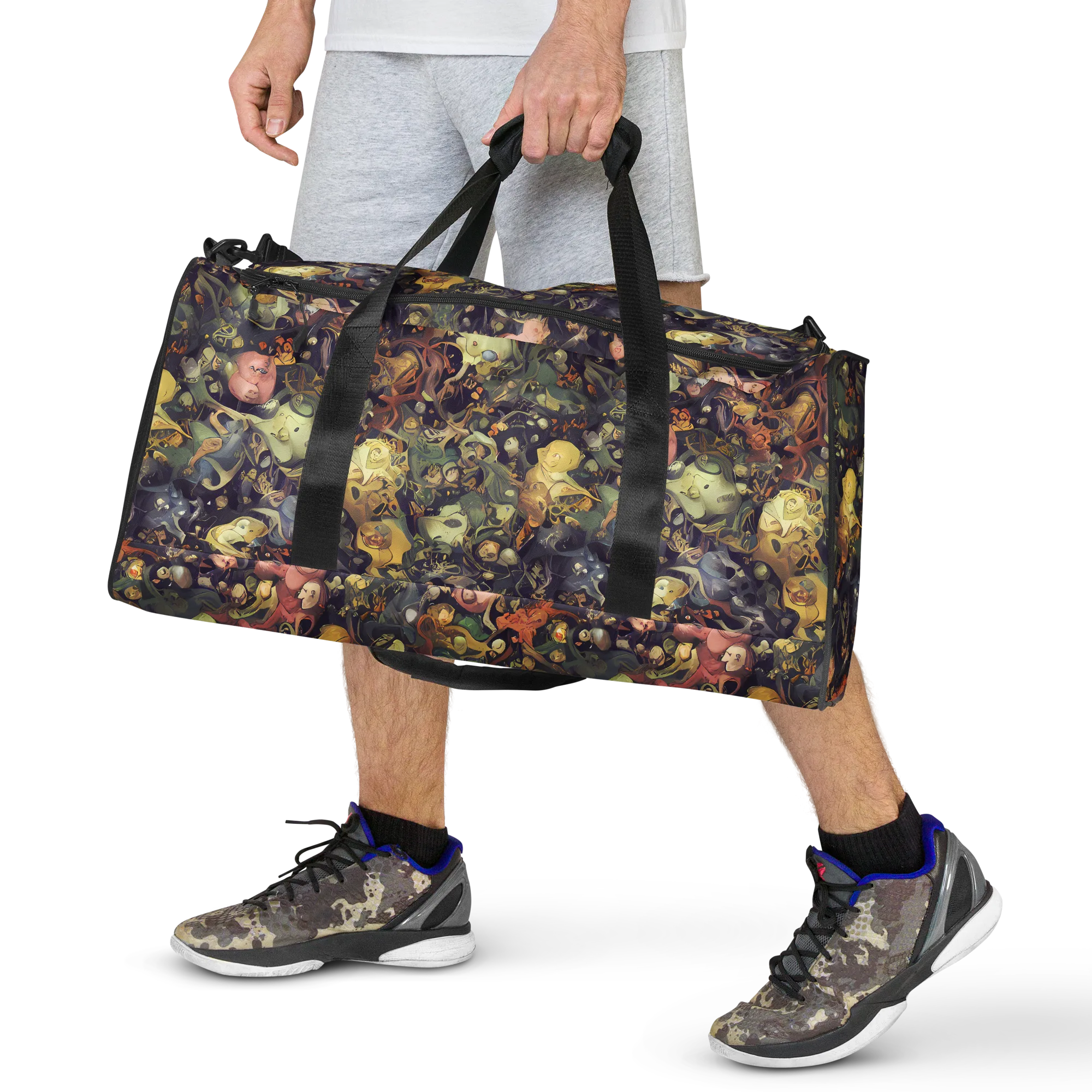 Gloom Garden on Duffle Bag — Front