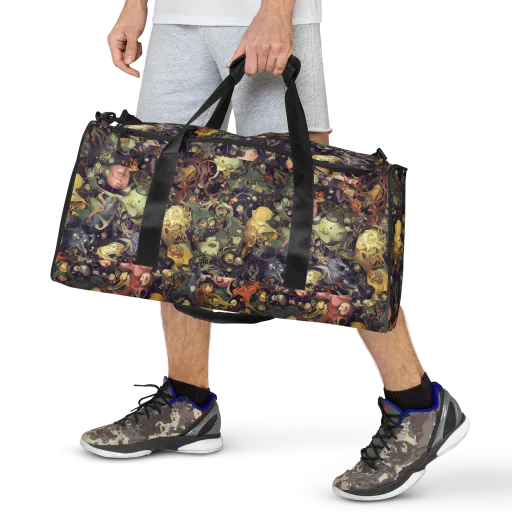 Gloom Garden on a Duffle Bag
