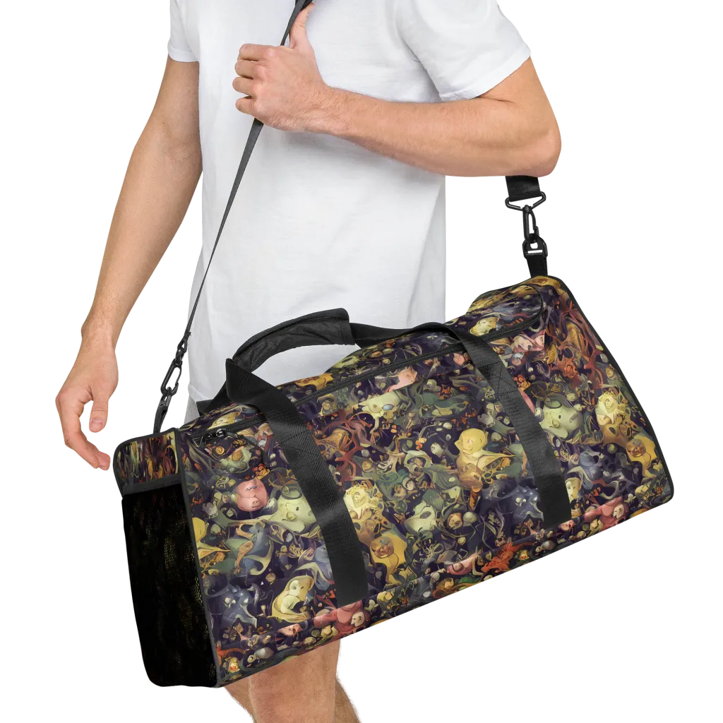 Gloom Garden on Duffle Bag — Right Front
