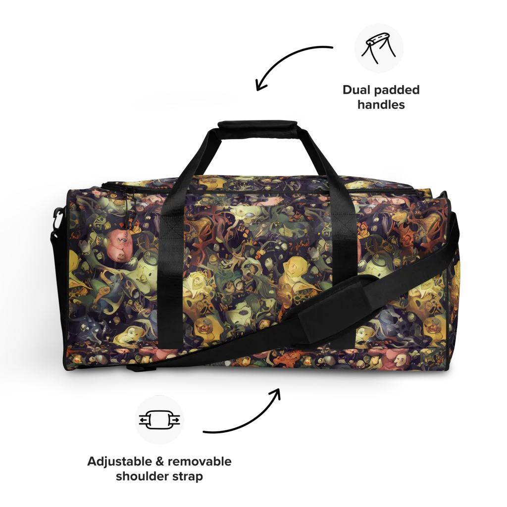 Gloom Garden on Duffle Bag — Front