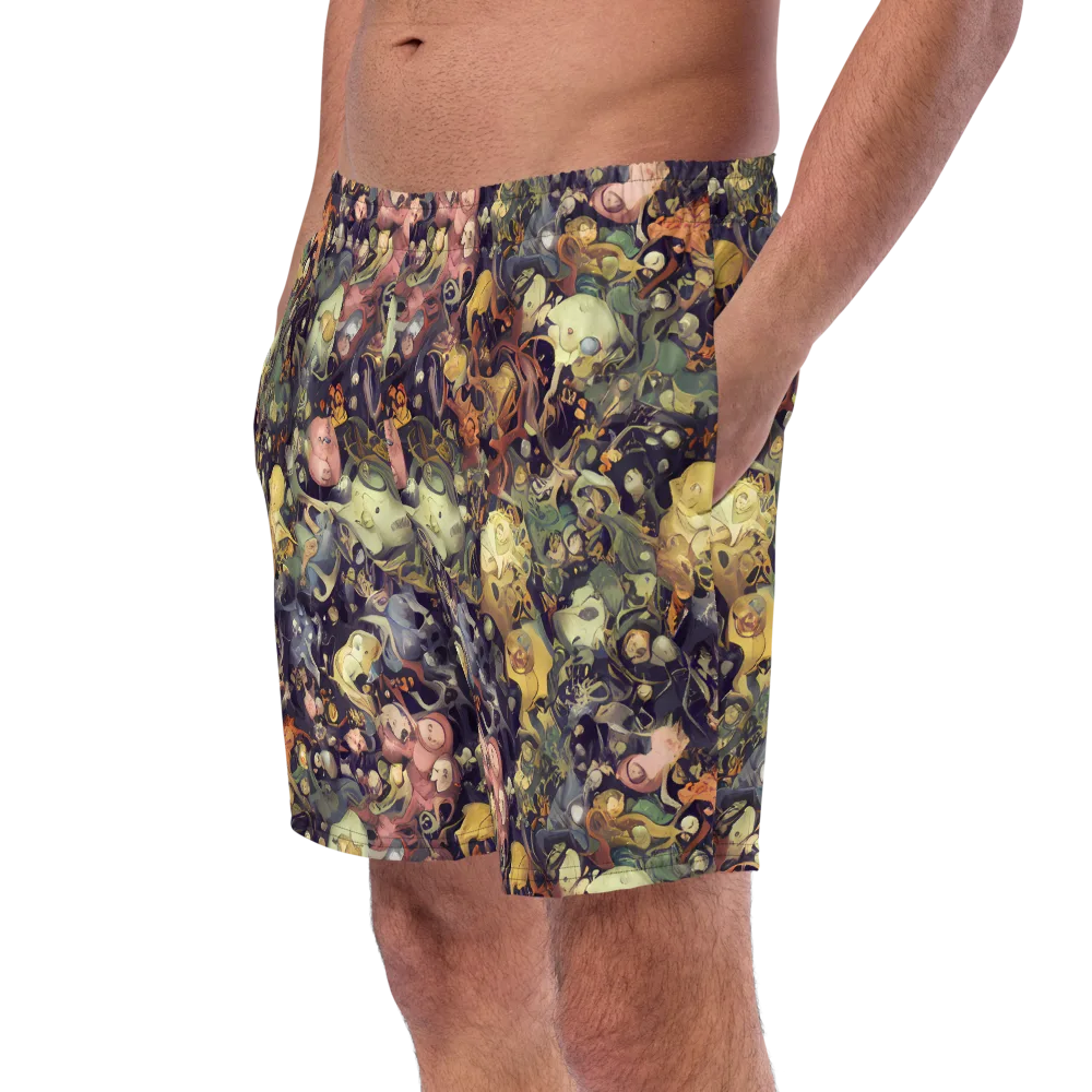 Gloom Garden on Swim Trunks — Left Front