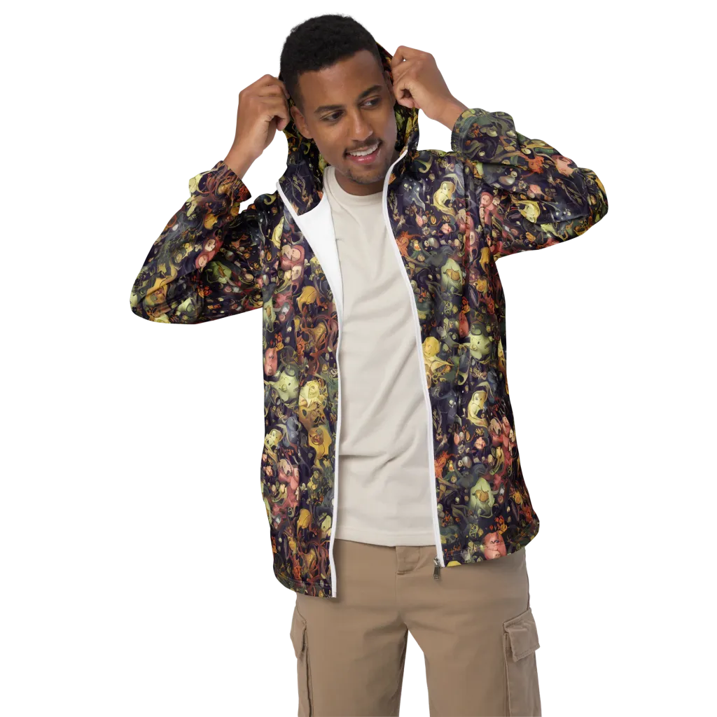 Gloom Garden on Men's Windbreaker — Front