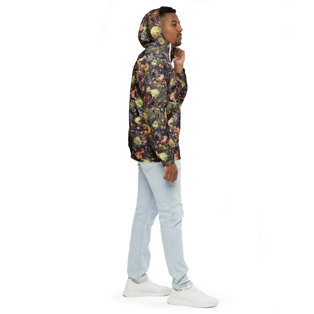 Gloom Garden on Men's Windbreaker — Right
