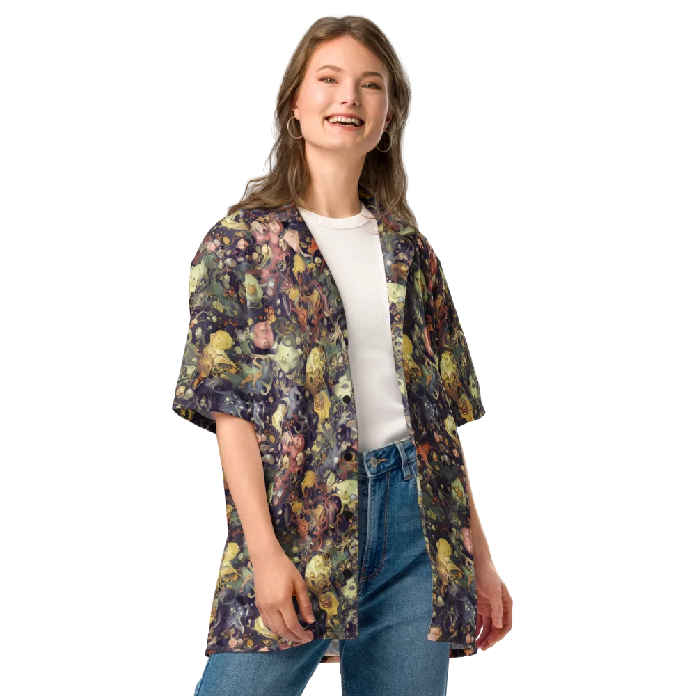 Gloom Garden on Button Shirt — Front