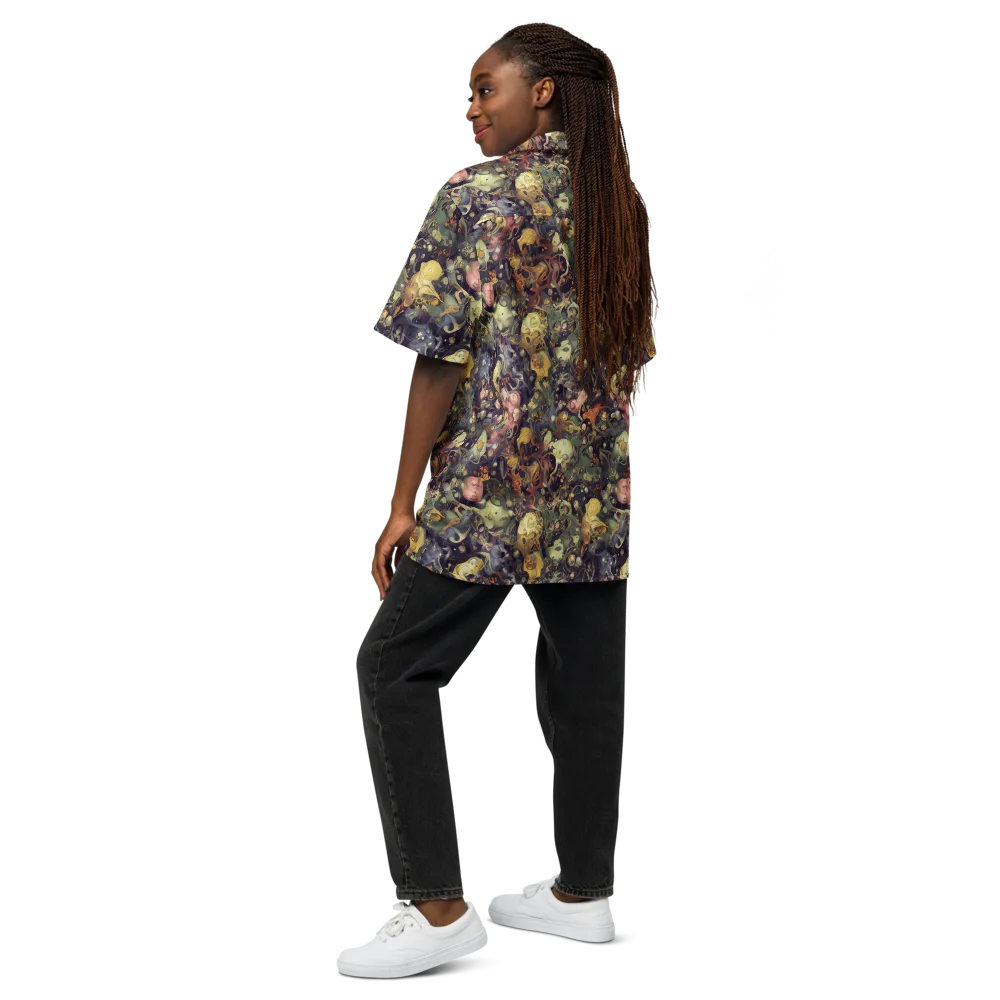 Gloom Garden on Button Shirt — Back