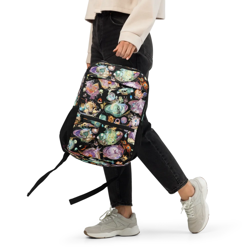 Nebula Bestiary on Utility Backpack — Front