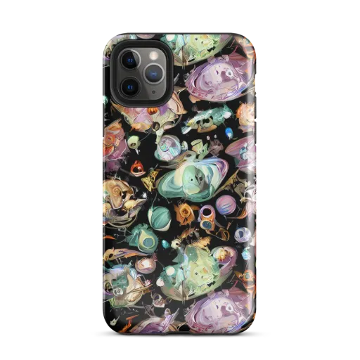 Nebula Bestiary on a Tough Case for iPhone®