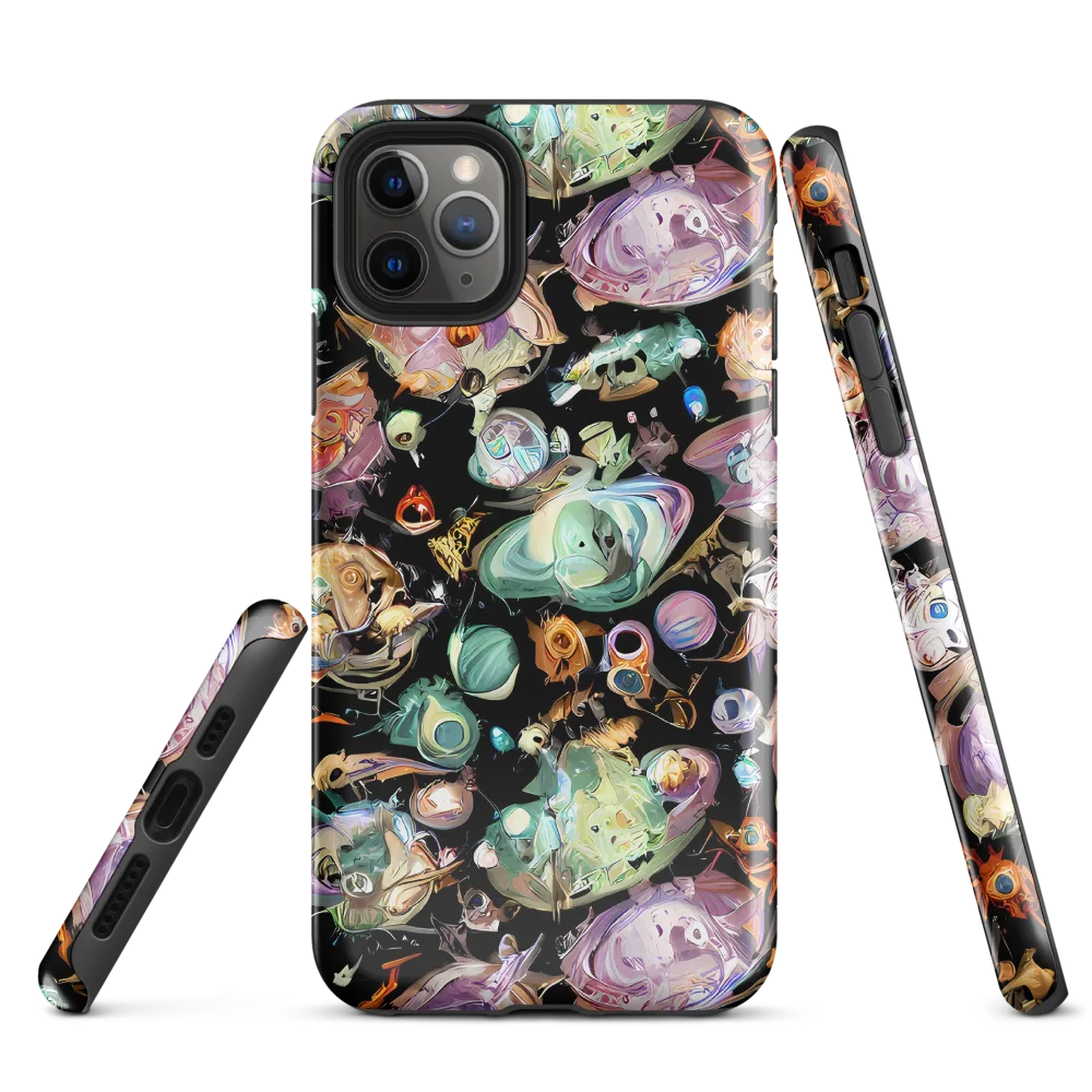 Nebula Bestiary on Tough Case for iPhone® — Front