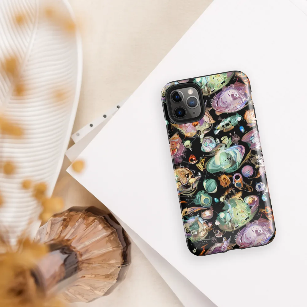 Nebula Bestiary on Tough Case for iPhone® — Front