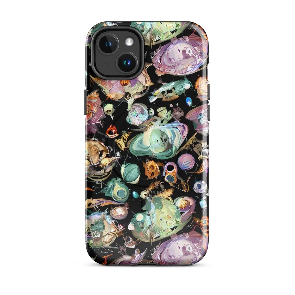 Nebula Bestiary on MagSafe Tough Case for iPhone® — Front