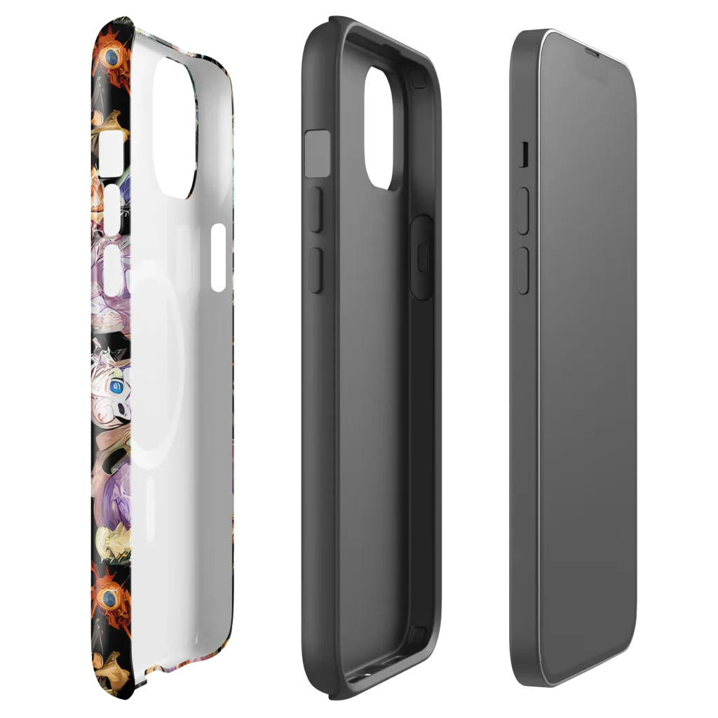 Nebula Bestiary on MagSafe Tough Case for iPhone® — Front