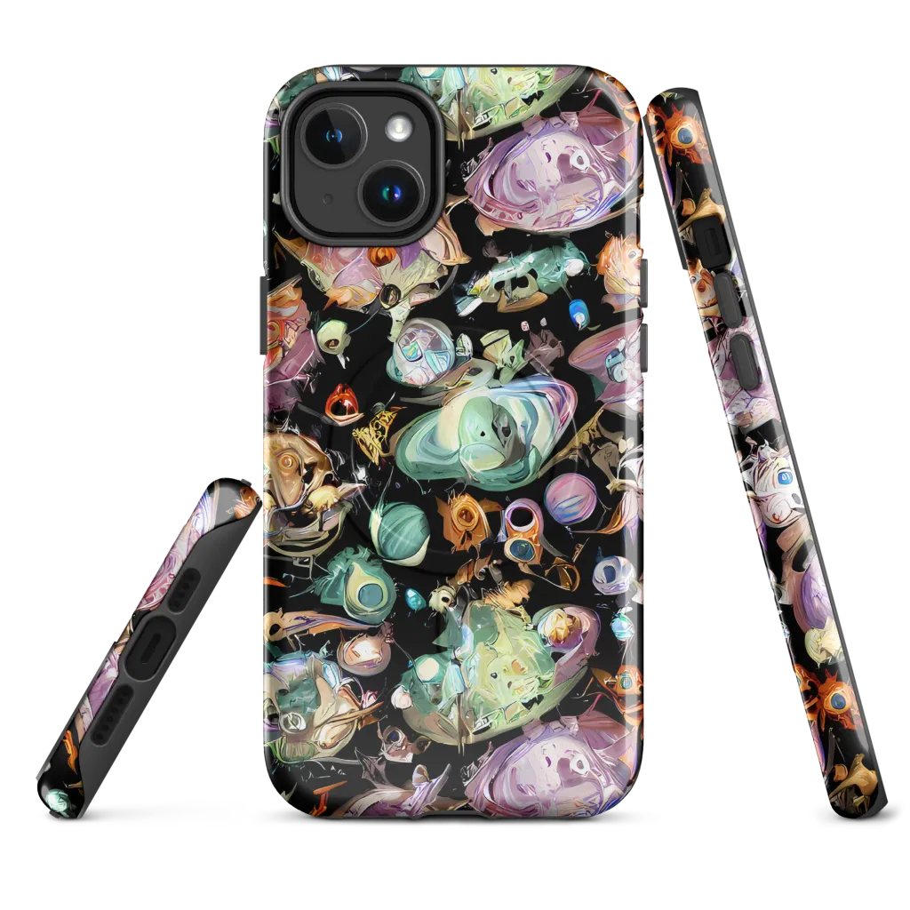 Nebula Bestiary on MagSafe Tough Case for iPhone® — Front
