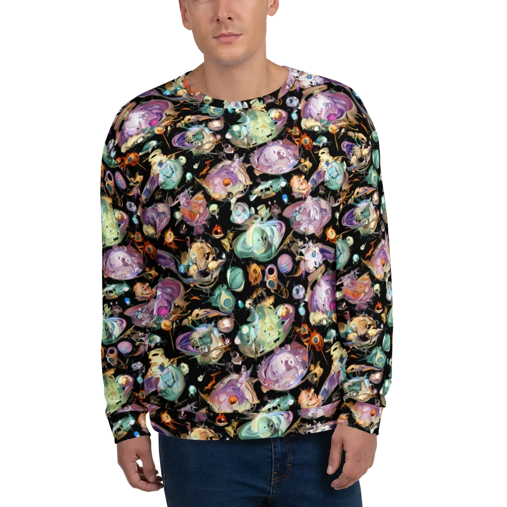 Nebula Bestiary on Sweatshirt — Front