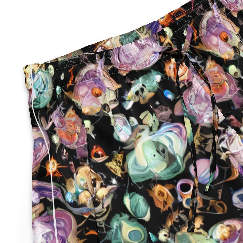 Nebula Bestiary on Women's Pajama Shorts — Product details