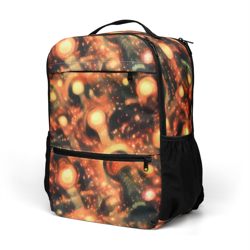 Volcanic Halo on Utility Backpack — Left Front