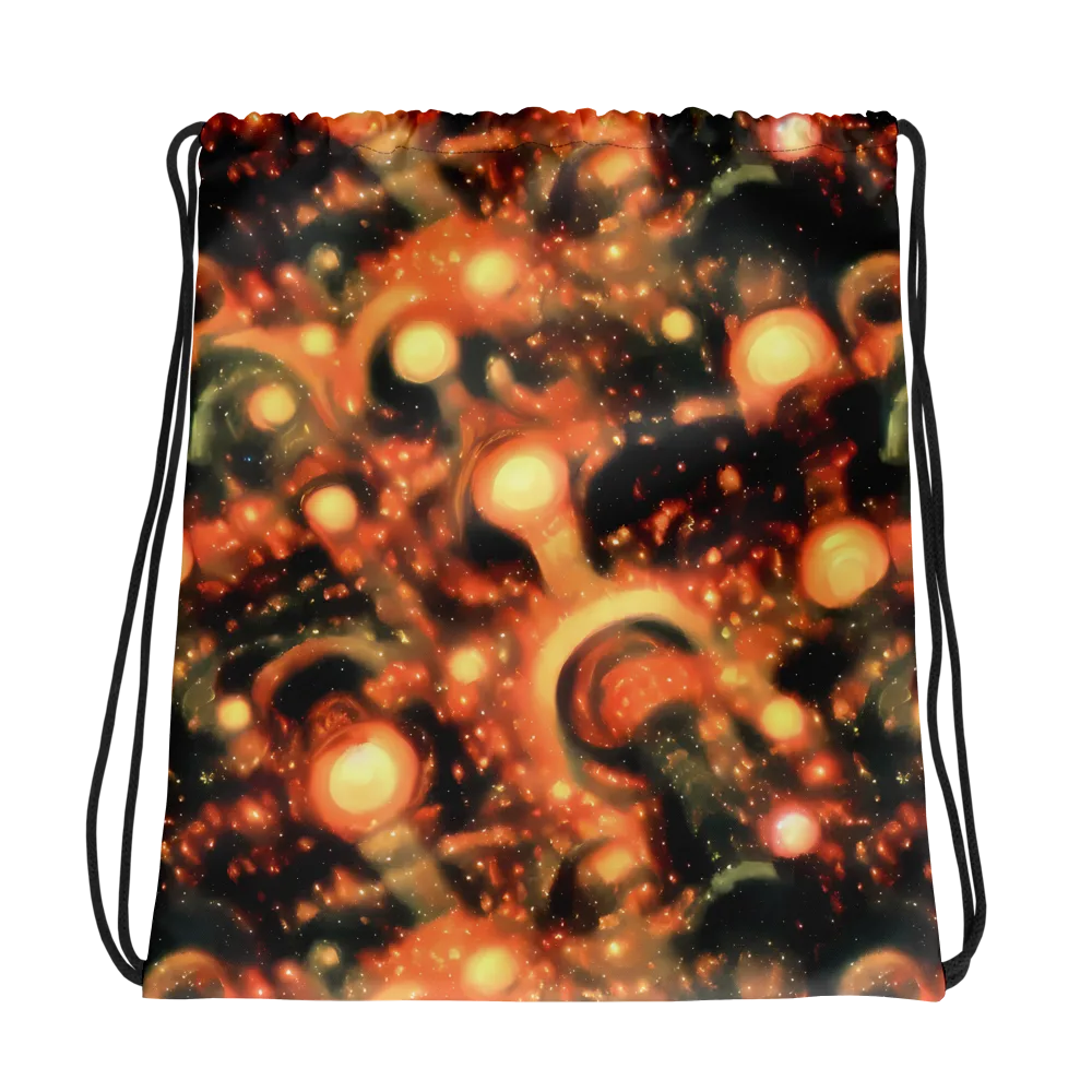 Volcanic Halo on Drawstring Bag — Photo
