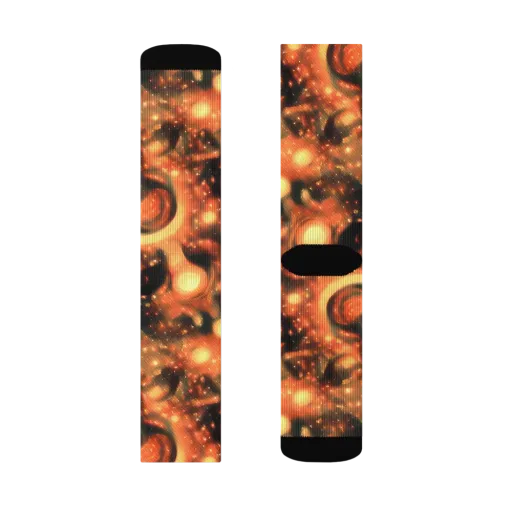 Volcanic Halo on a Socks