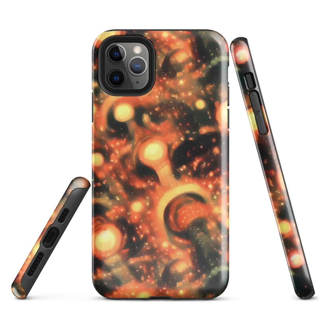 Volcanic Halo on Tough Case for iPhone® — Front