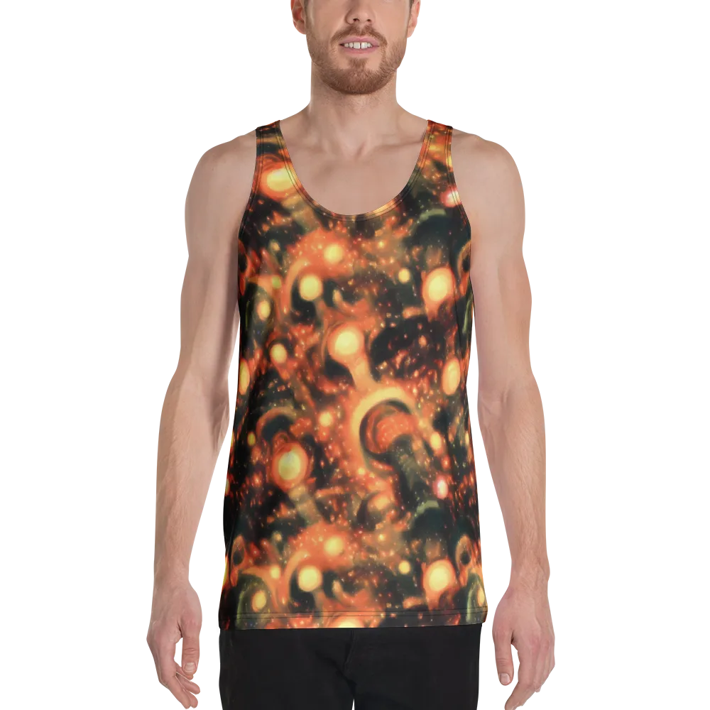 Volcanic Halo on Men's Tank Top — Front