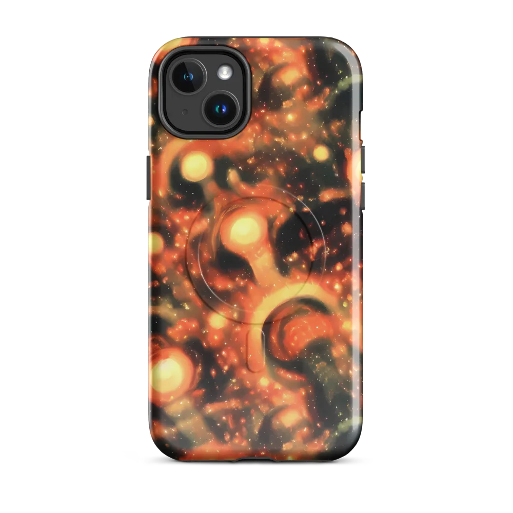 Volcanic Halo on MagSafe Tough Case for iPhone® — Front