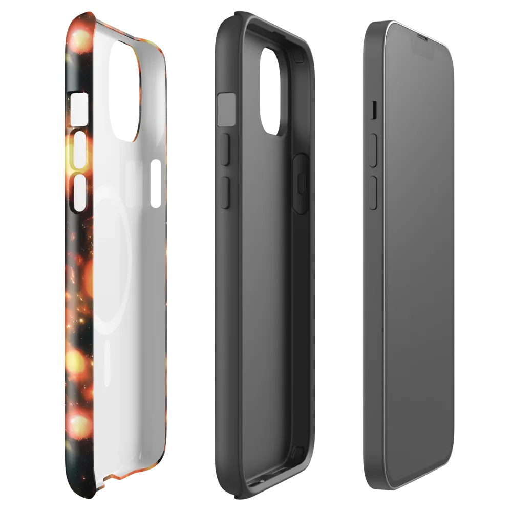 Volcanic Halo on MagSafe Tough Case for iPhone® — Front