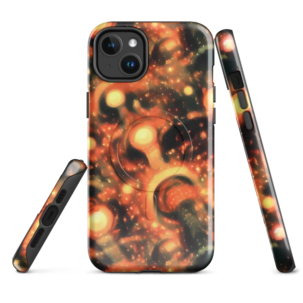 Volcanic Halo on MagSafe Tough Case for iPhone® — Front