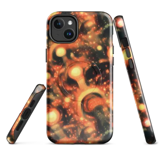 Volcanic Halo on a MagSafe Tough Case for iPhone®