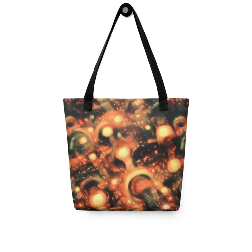 Volcanic Halo on a Tote Bag