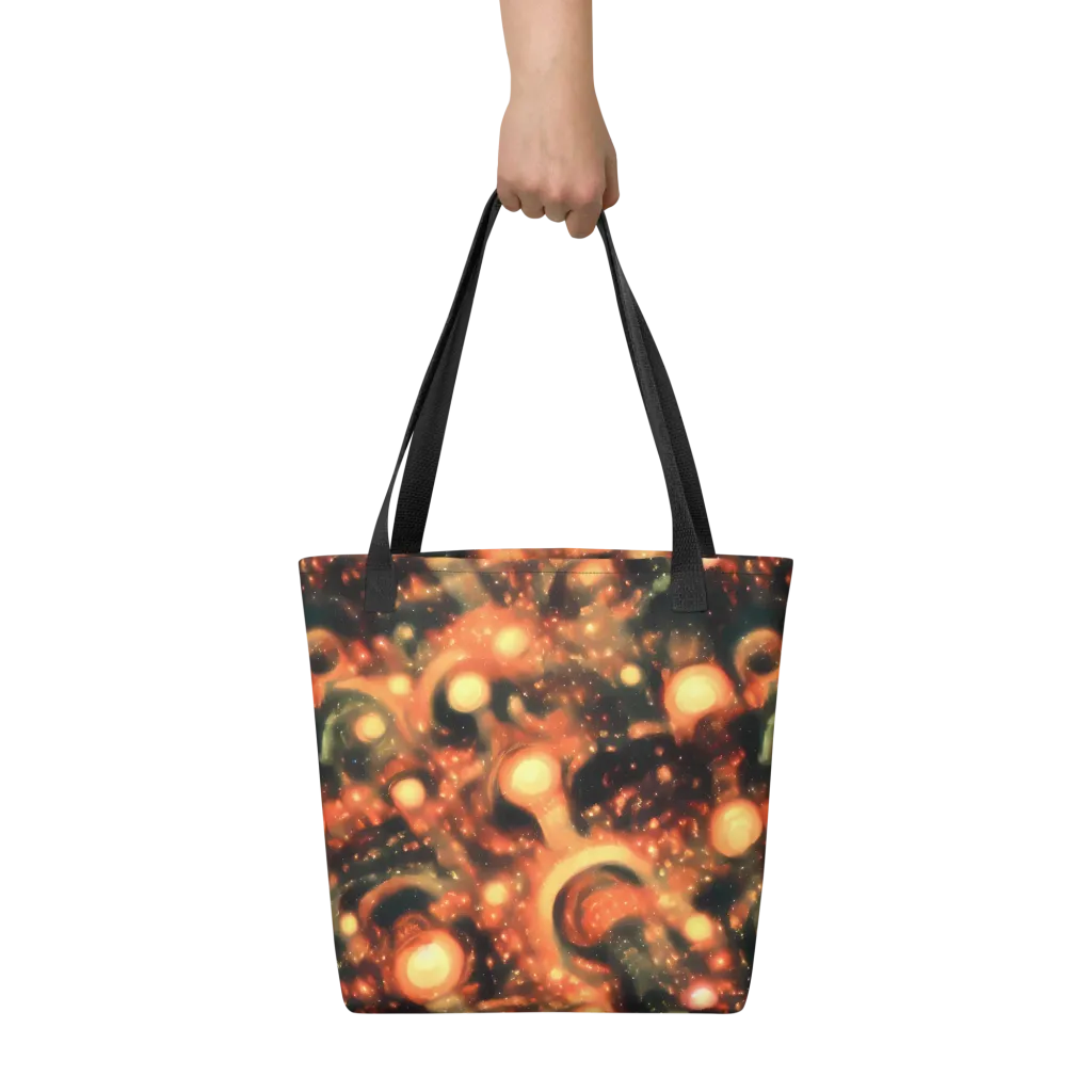 Volcanic Halo on Tote Bag — Front