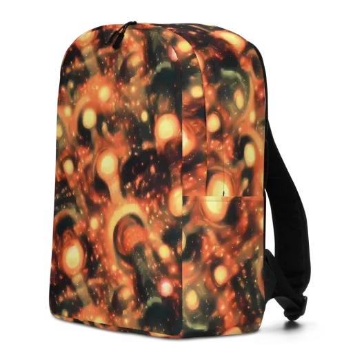 Volcanic Halo on a Minimalist Backpack