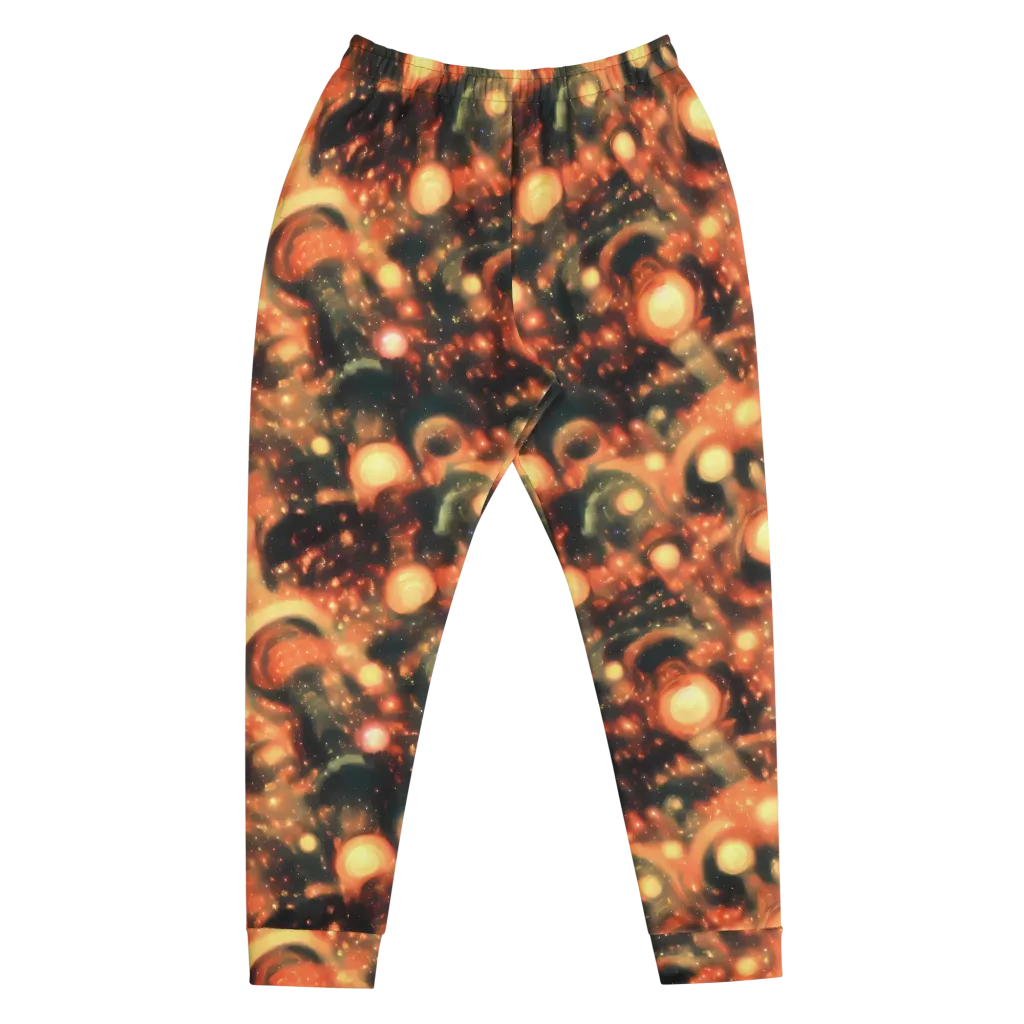 Volcanic Halo on Men's Joggers — Front