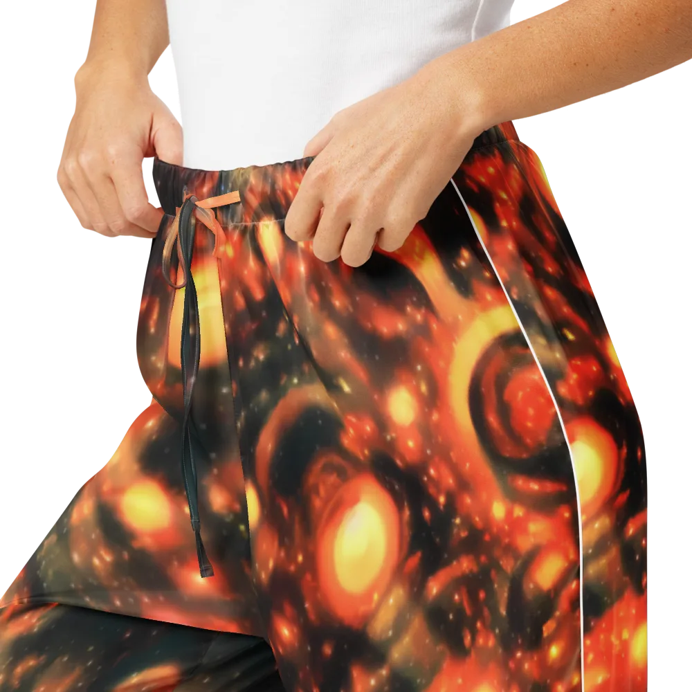 Volcanic Halo on Women's Pajama Pants — Product details
