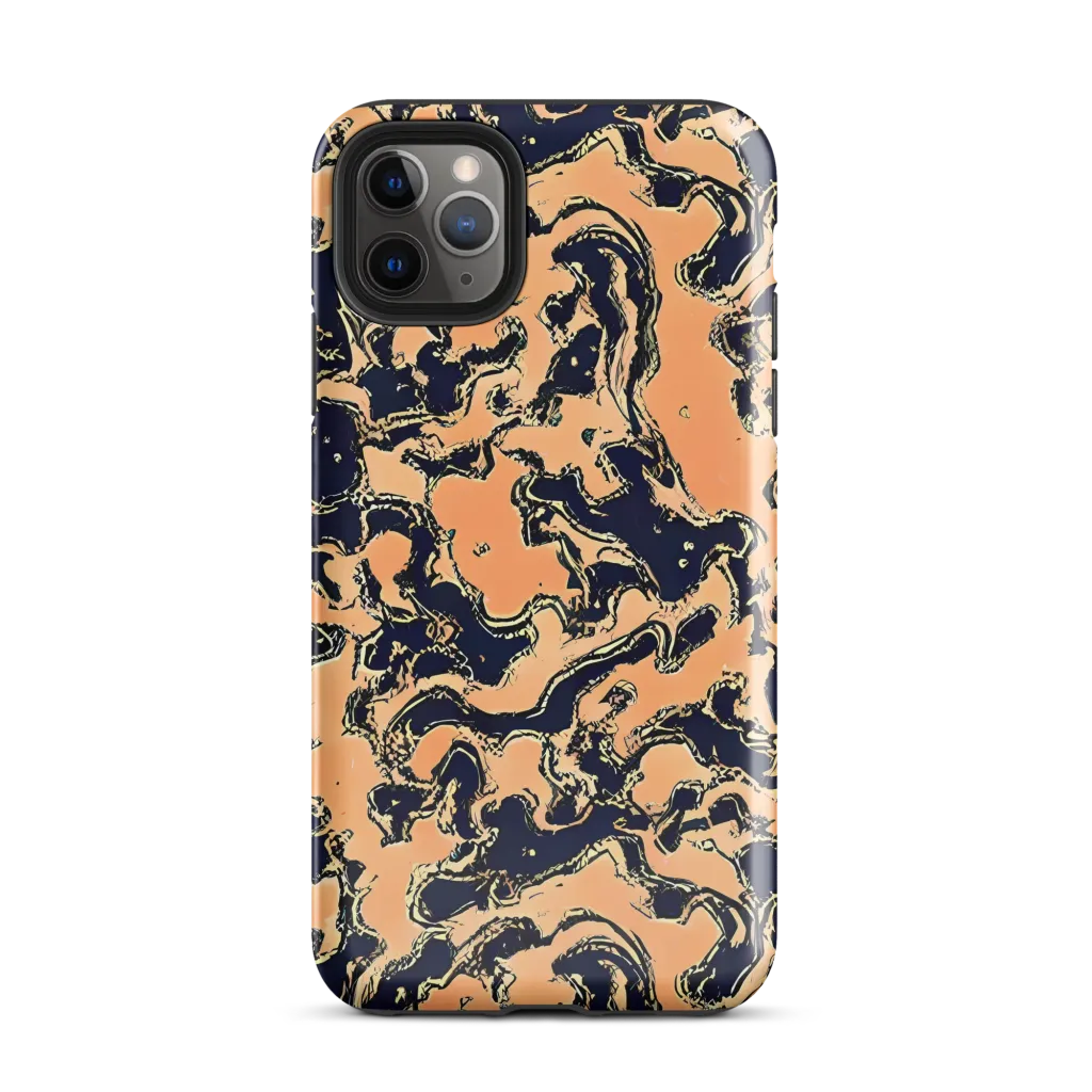 Apricot Ink on Tough Case for iPhone® — Front