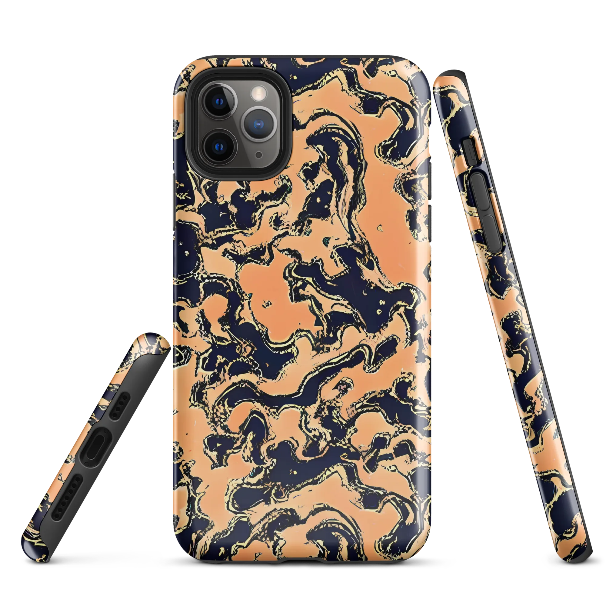 Apricot Ink on Tough Case for iPhone® — Front